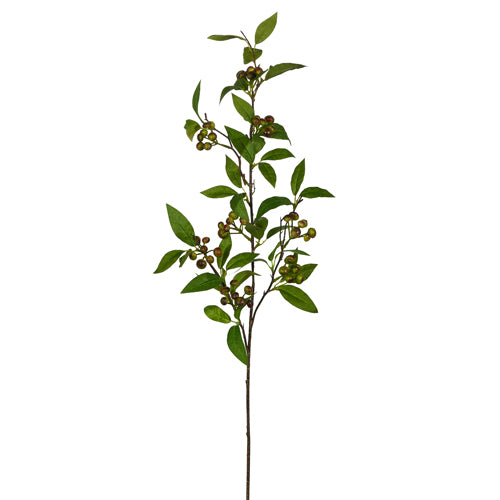 Green Berry Floral Spray