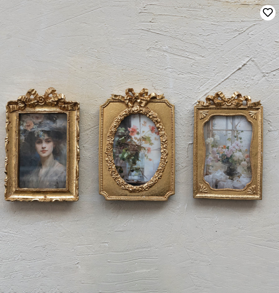Photo Frame with Bow