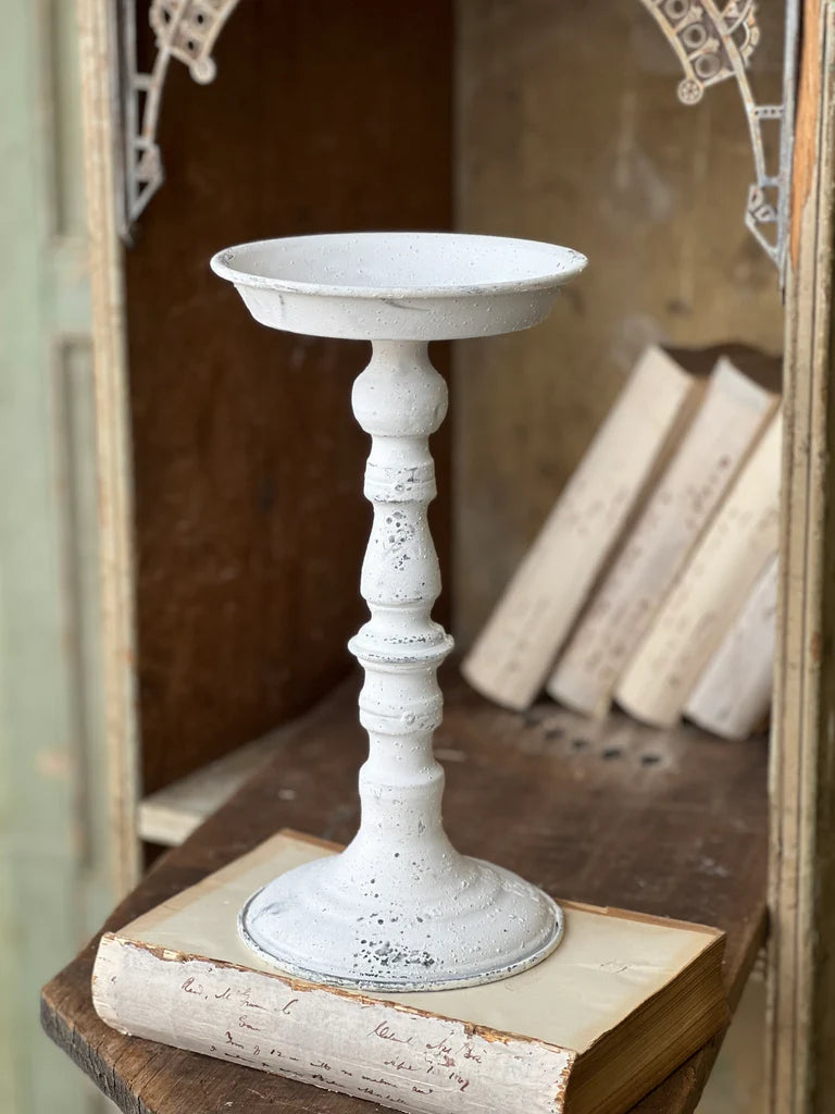 Cream Candle Holder 12"