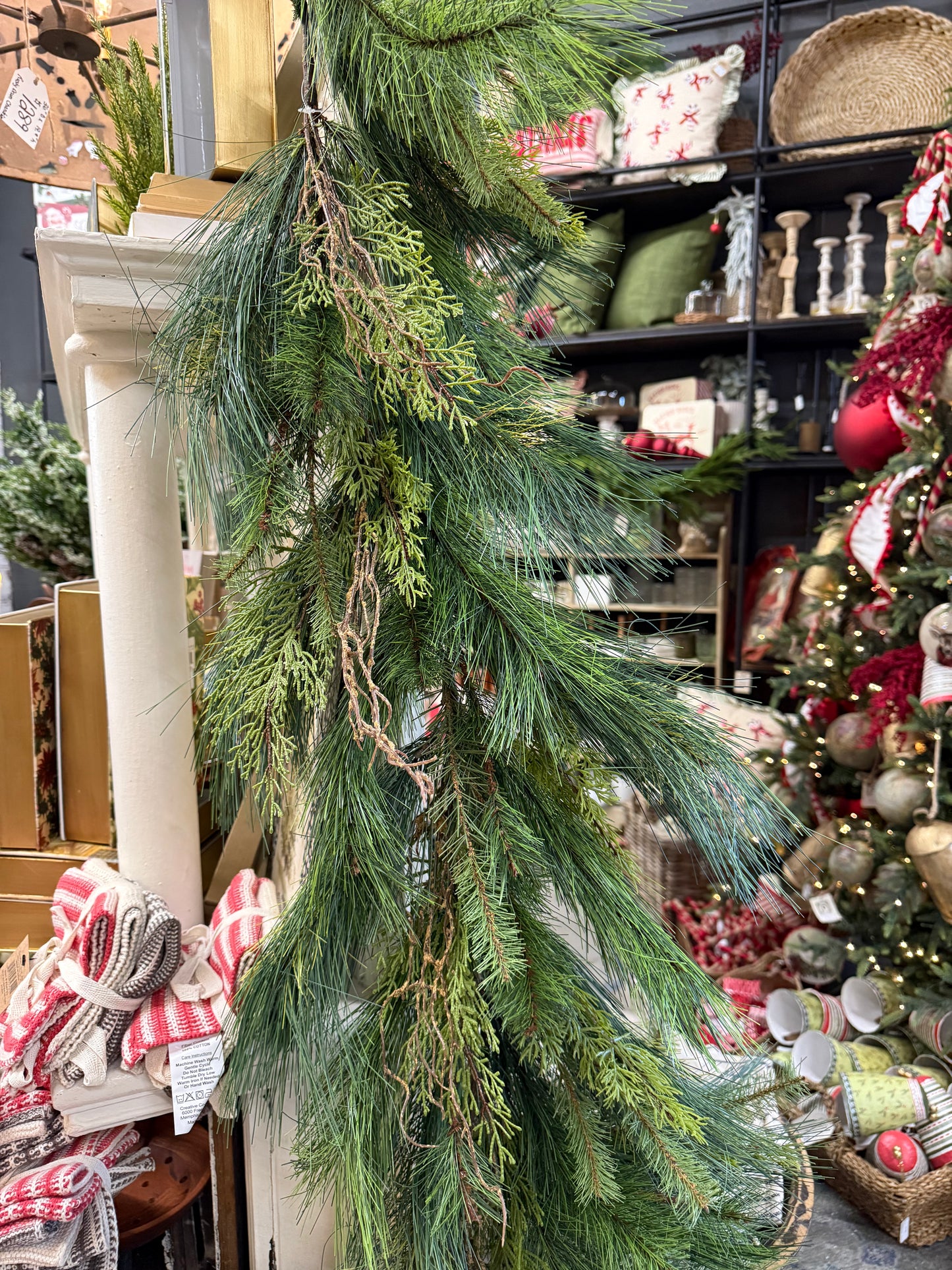 Mix Noble Fir Garland 6'