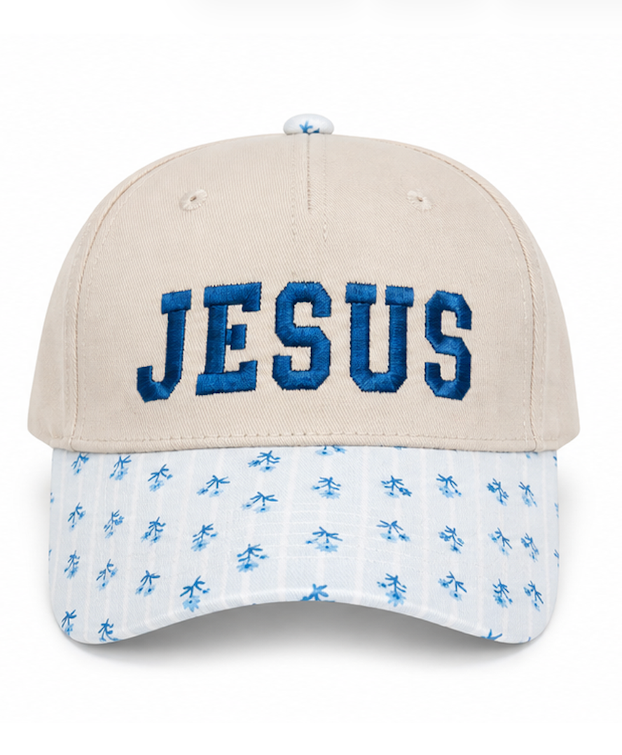 JESUS Varsity Two-Toned Trucker Hat