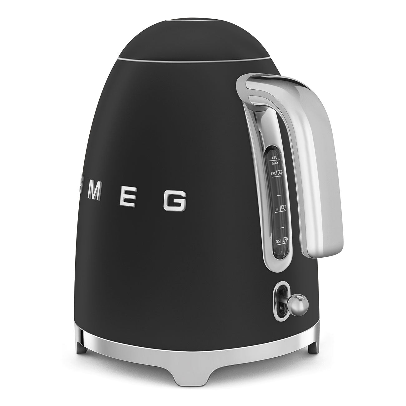 SMEG Retro Style Matte Black Electric Kettle