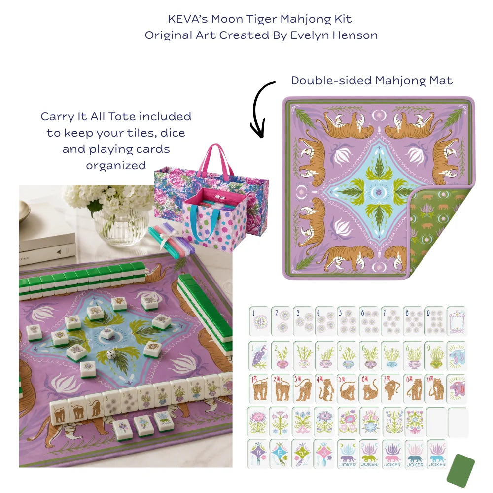 Moon Tiger Mahjong Kit