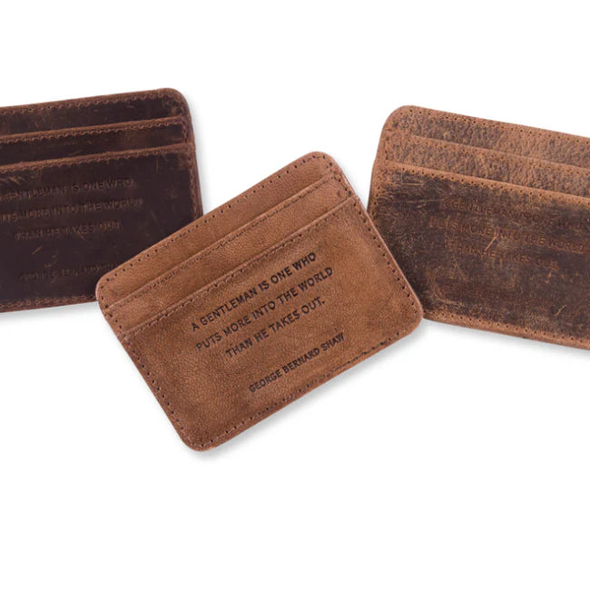 George Bernard Shaw Wallets