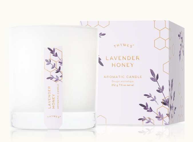 Lavender Honey Poured Candle