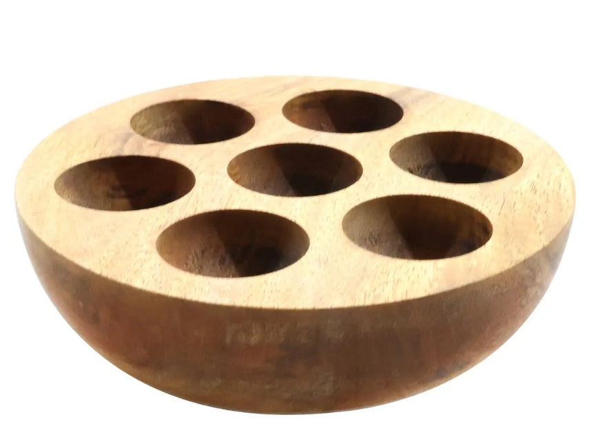Mango Wood Egg Tray