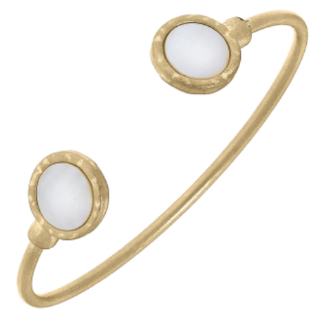 Bethany Mother of Pearl Cuff Bracelet