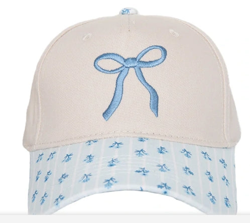 Coquette Bow Two-Toned Trucker Hat