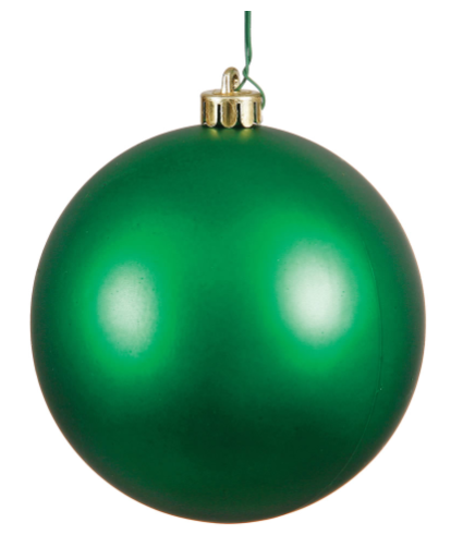 Green Matte Ball Ornament