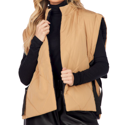 Dixie Reversible Puff Vest