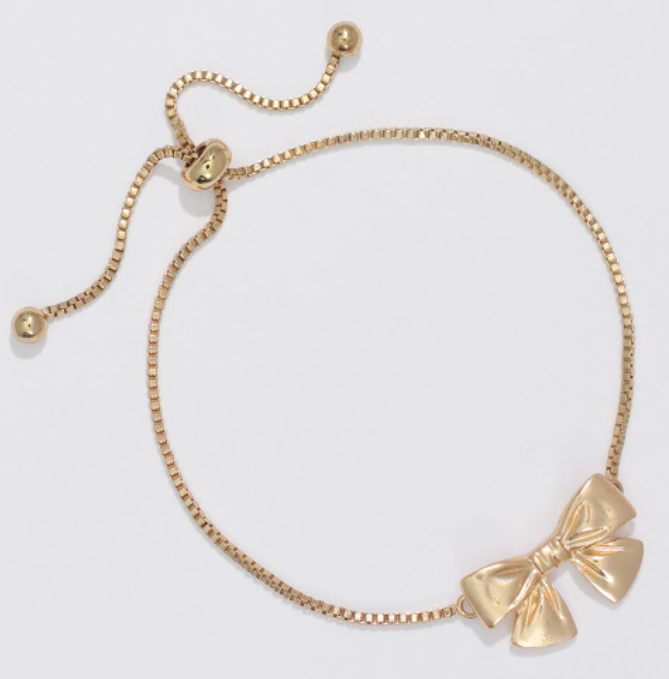 Fun Gold Bow Bracelet