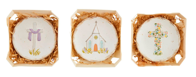 Church and Cross Trinket Dish