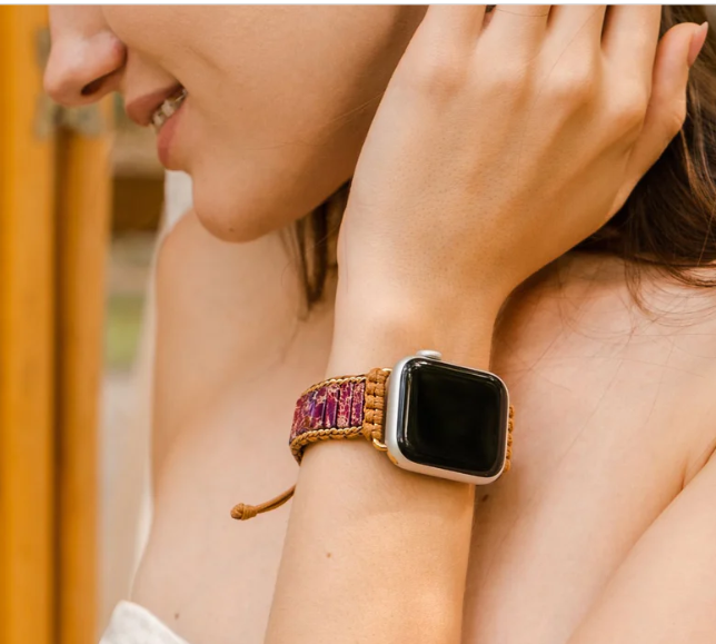 Intense Imperial Jasper Apple Watch Strap