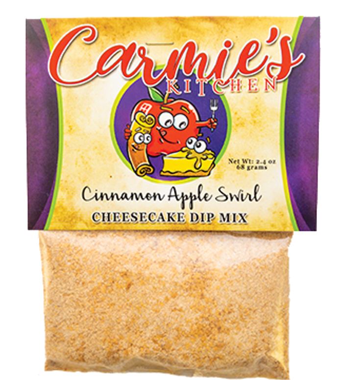 Cinnamon Apple Swirl Cheesecake Dip Mix