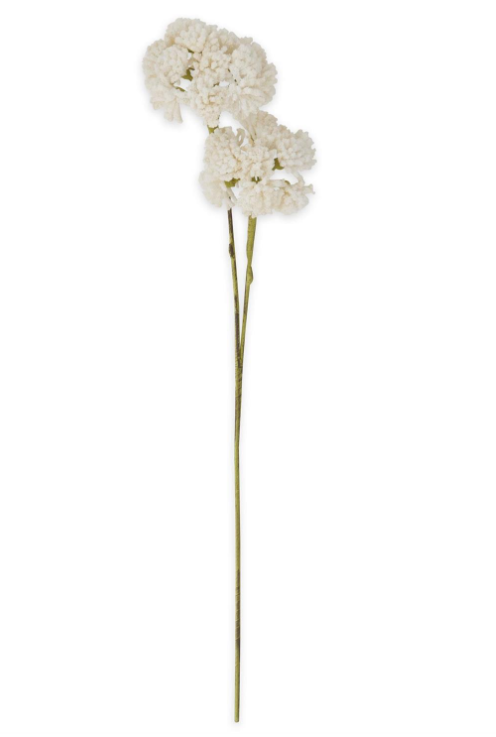 White Eva Double Bloom Stem