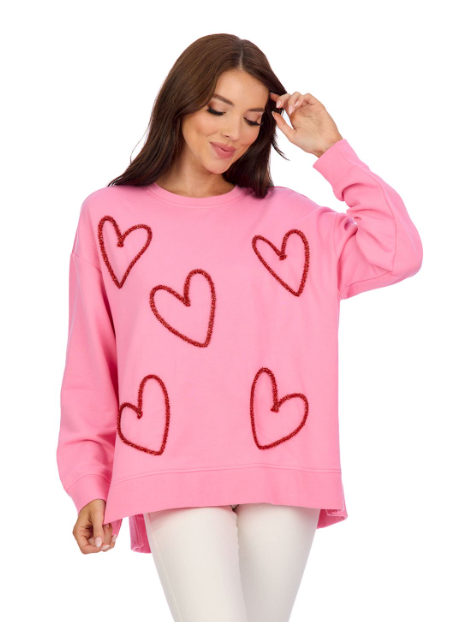 Valentine Sparkle Sweatshirt