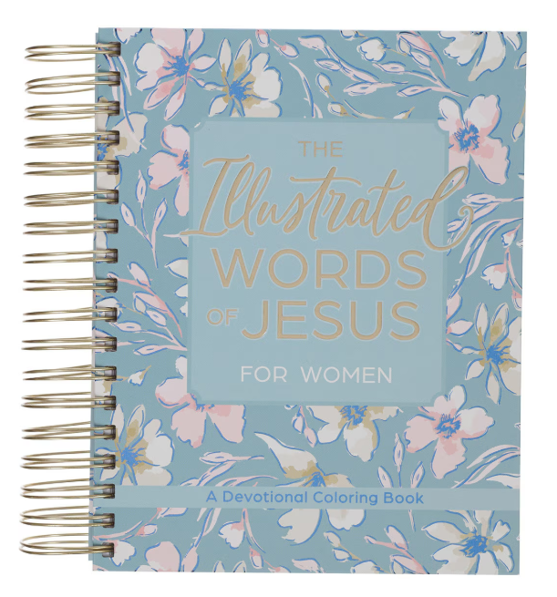 The Illustrated Words of Jesus for Women Coloring Devotional