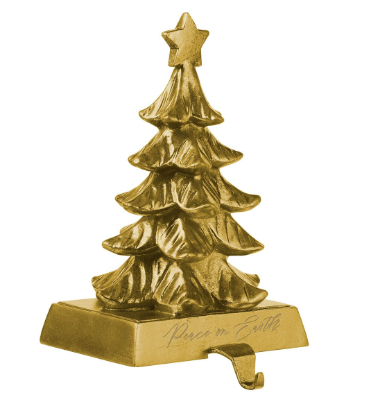 Peace on Earth Stocking Holder