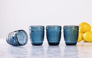 Embossed Beverage Glass