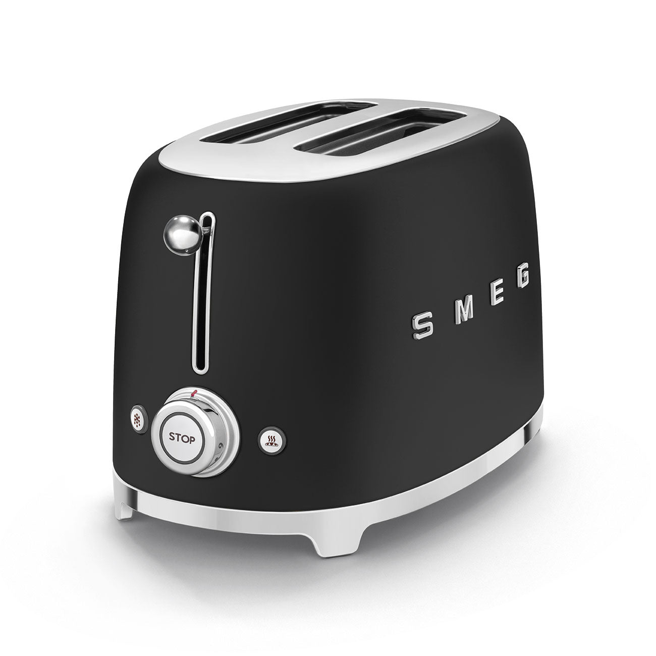 SMEG Retro Style Matte Black Toaster