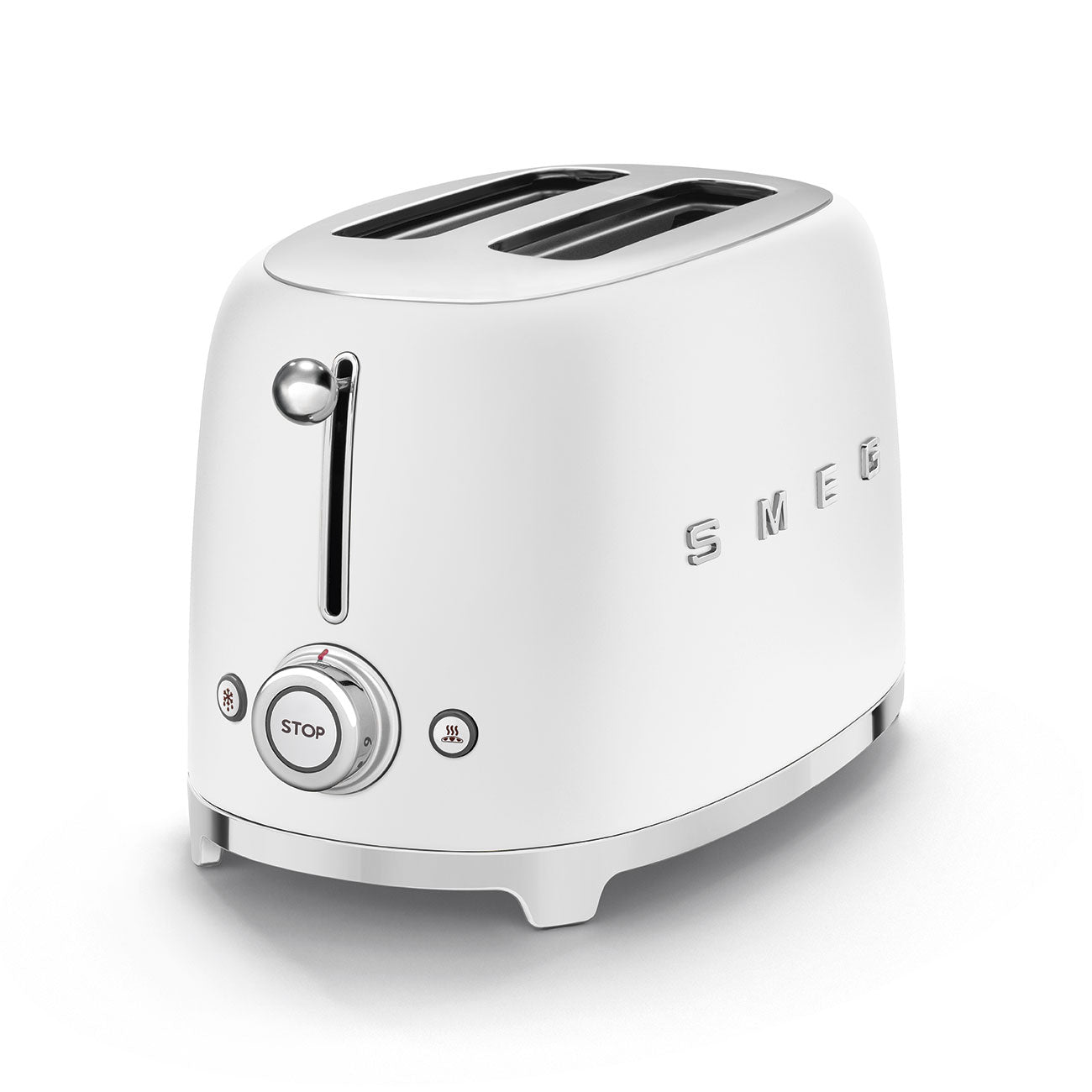 SMEG Retro Style Matte White Toaster