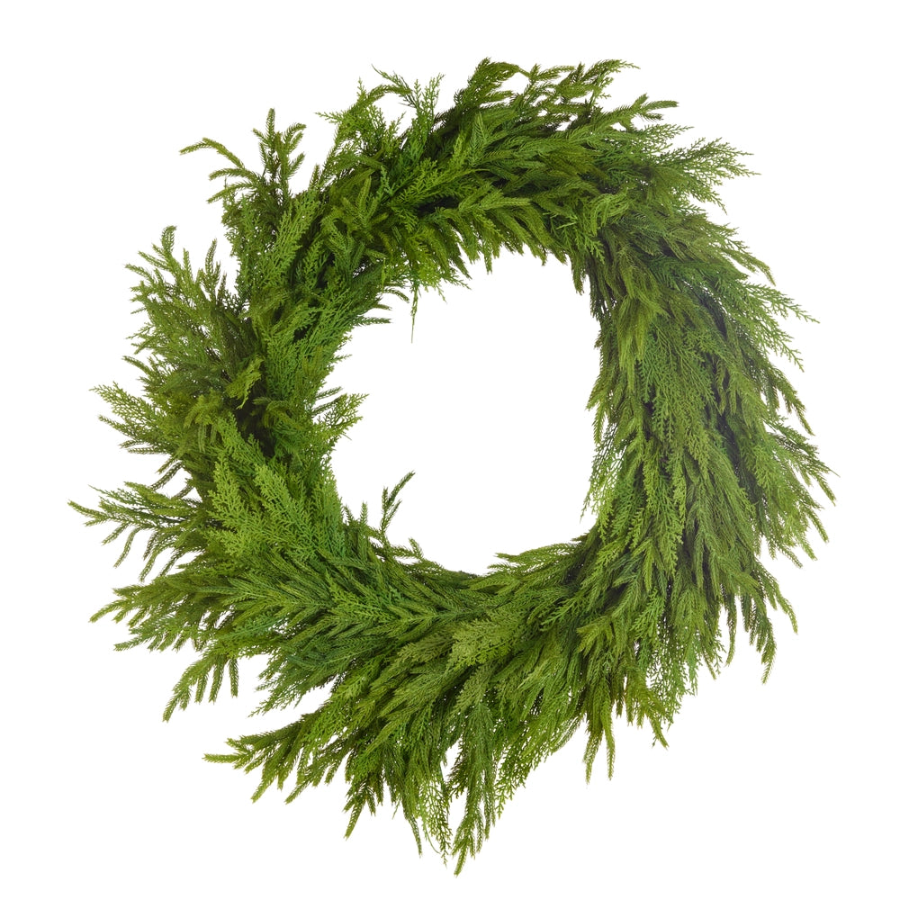 Mixed Greenery Wreath