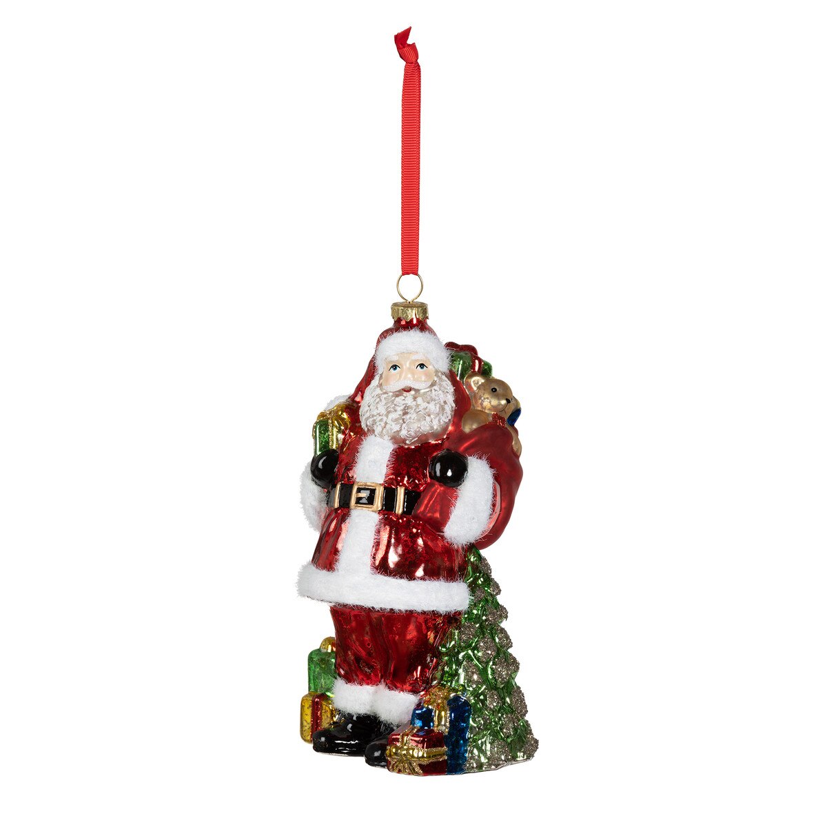 Traditional Santa Ornament