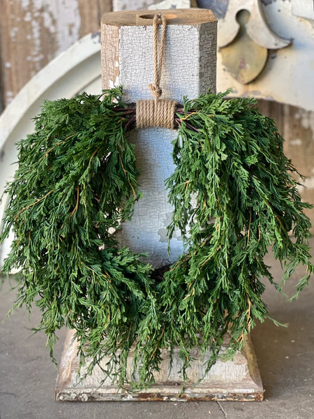 Emerald Falls Wreath