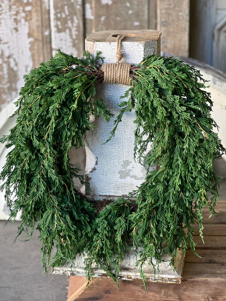 Emerald Falls Wreath