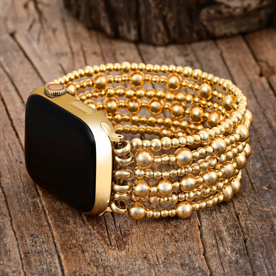 Golden Demure Apple Watch Strap