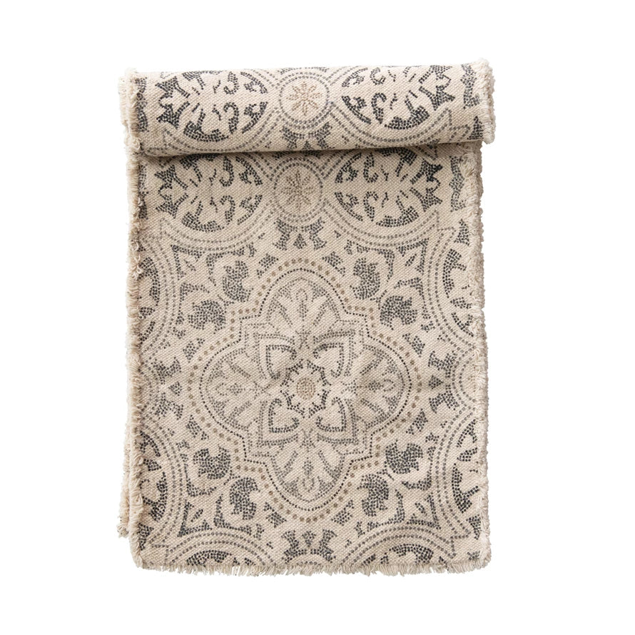 Frayed Edge Table Runner