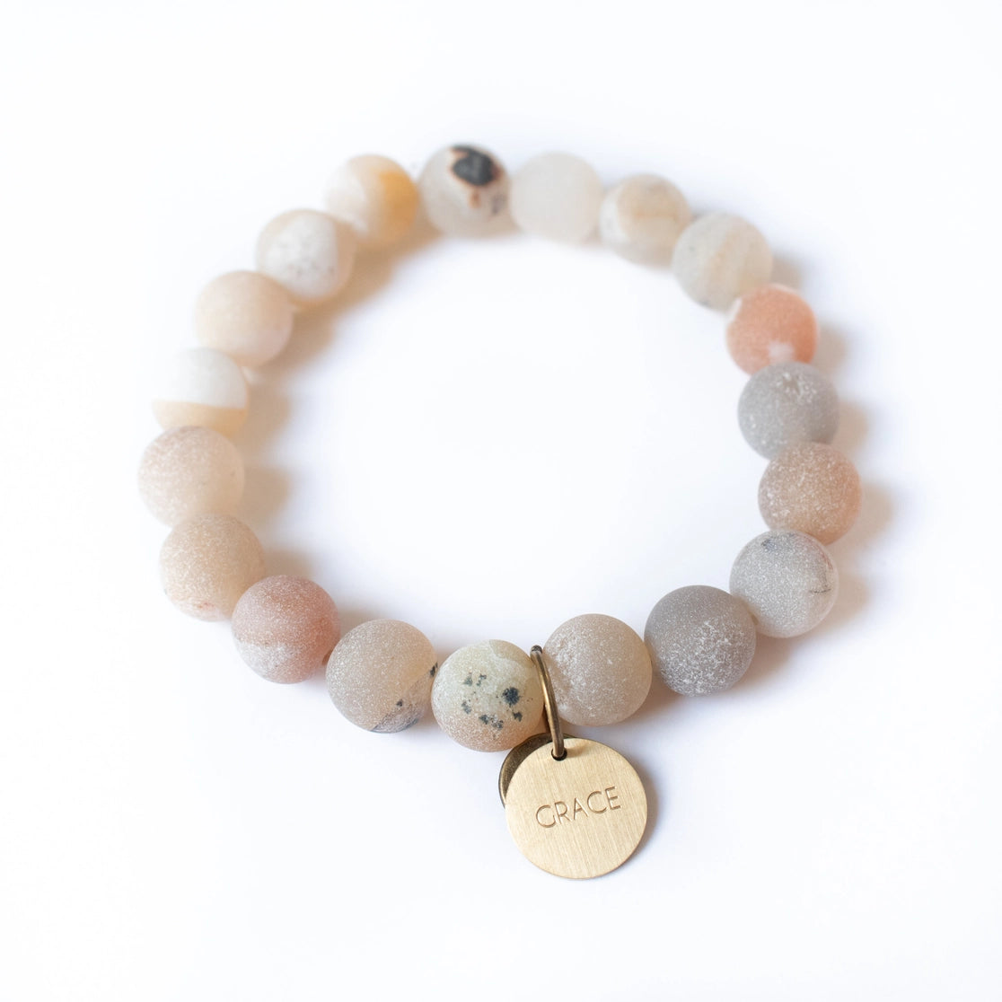 Desert Tone Serenity Stone Bracelet - GRACE