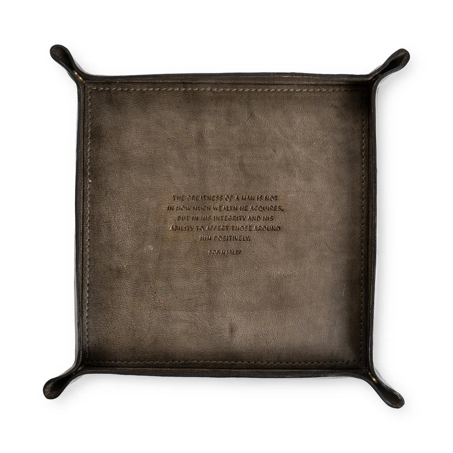 The Greatness of a Man (Bob Marley) Leather Catchall