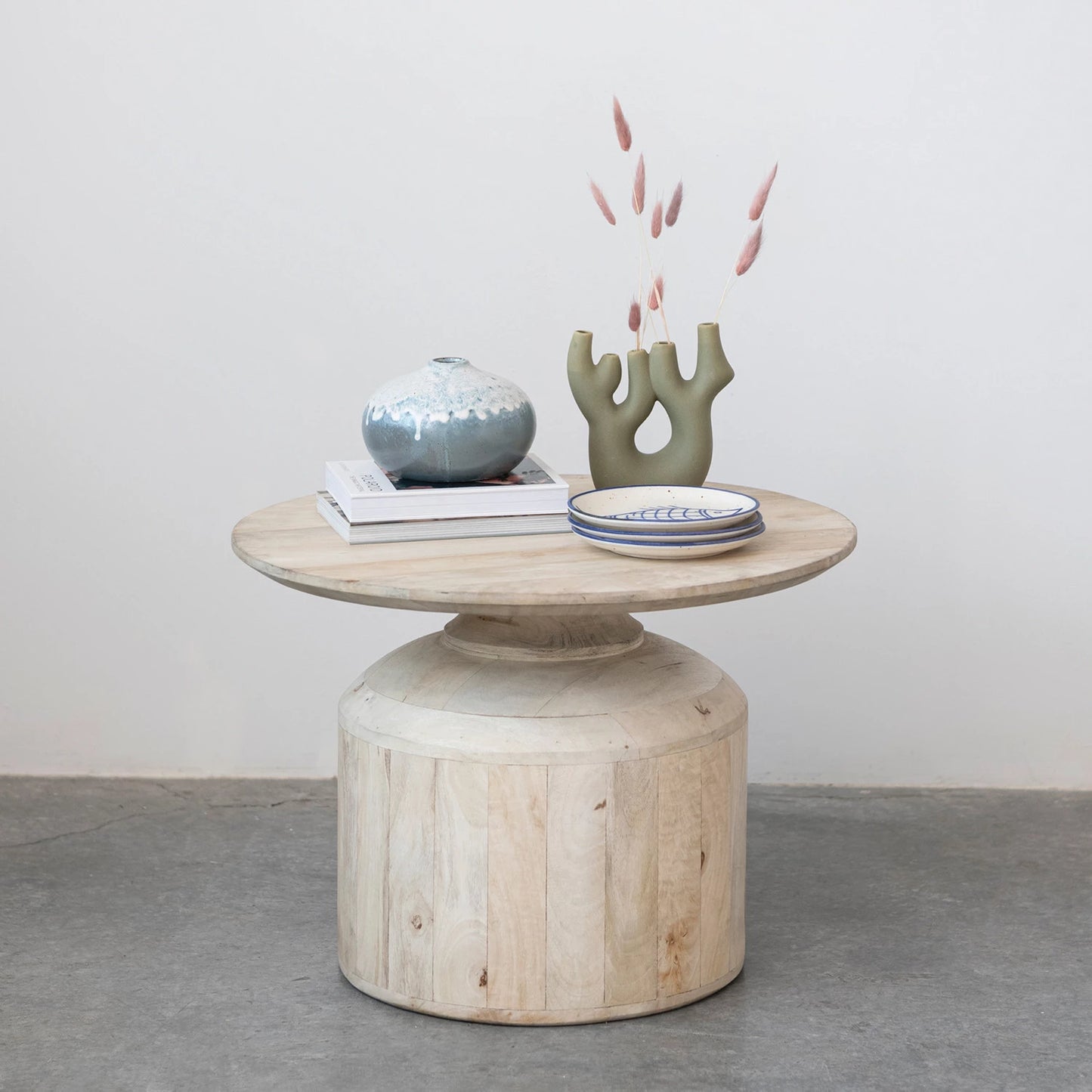 Bleached Finish Mango Wood Table *DISC