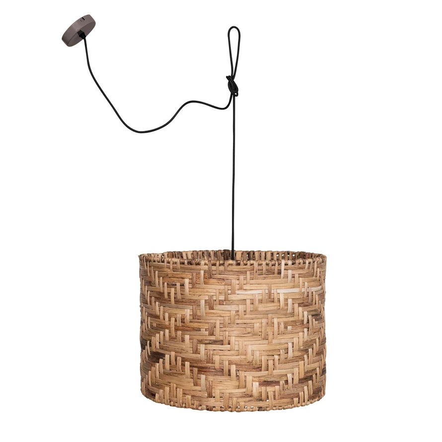 Woven Seagrass Pendant Lamp