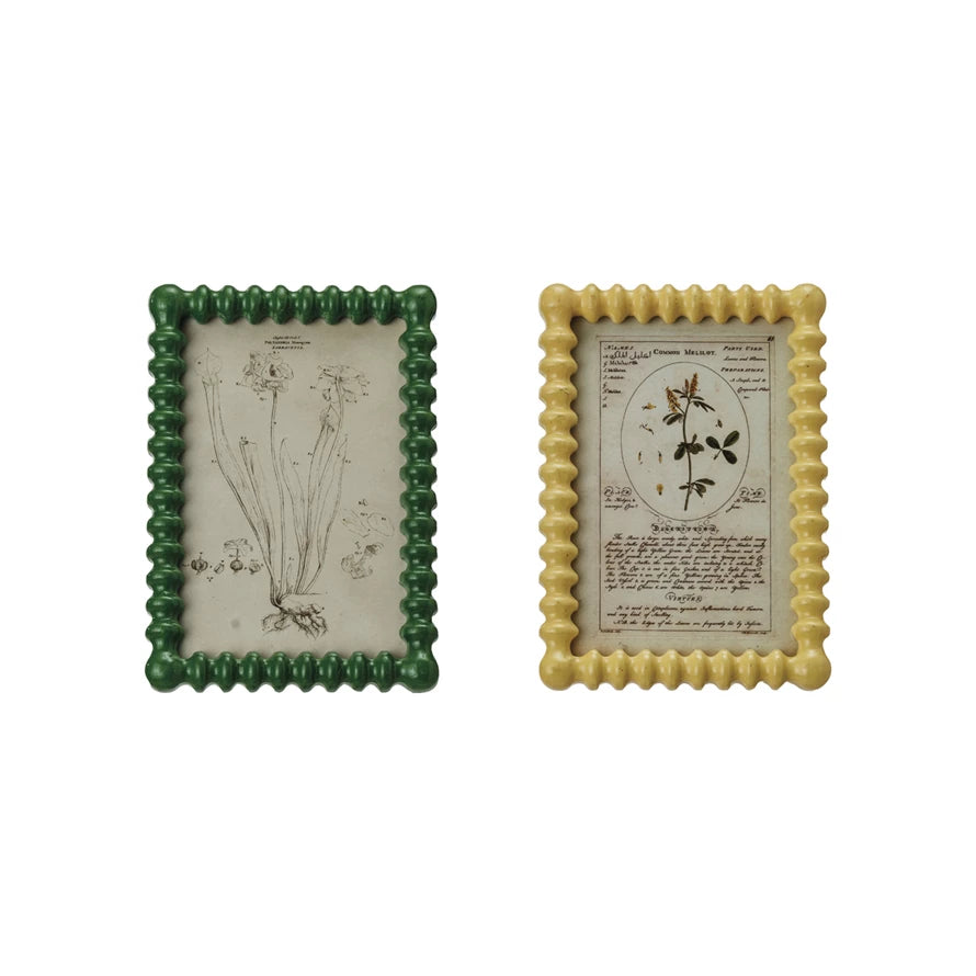 Vintage Print Picture Frame