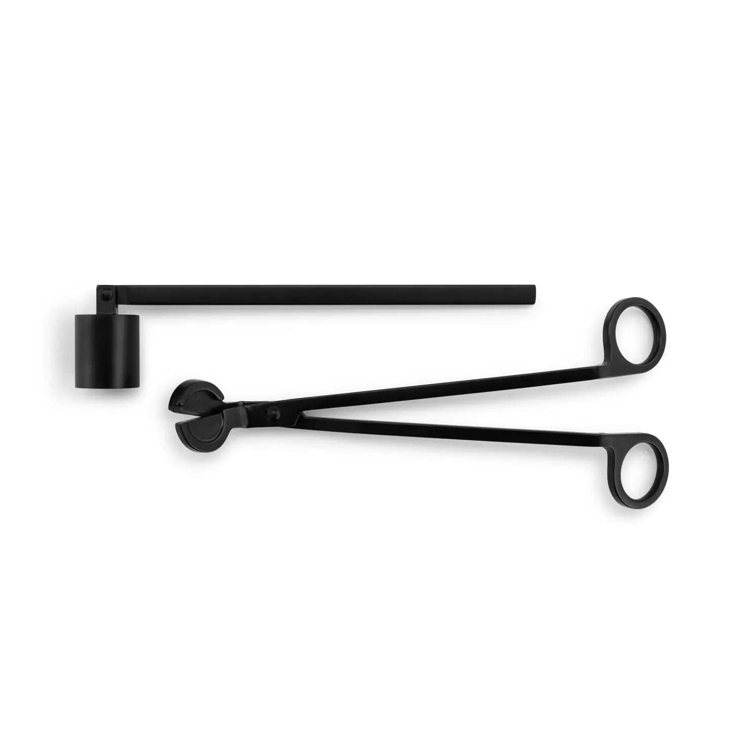 Black Candle Snuffer and Trimmer Set