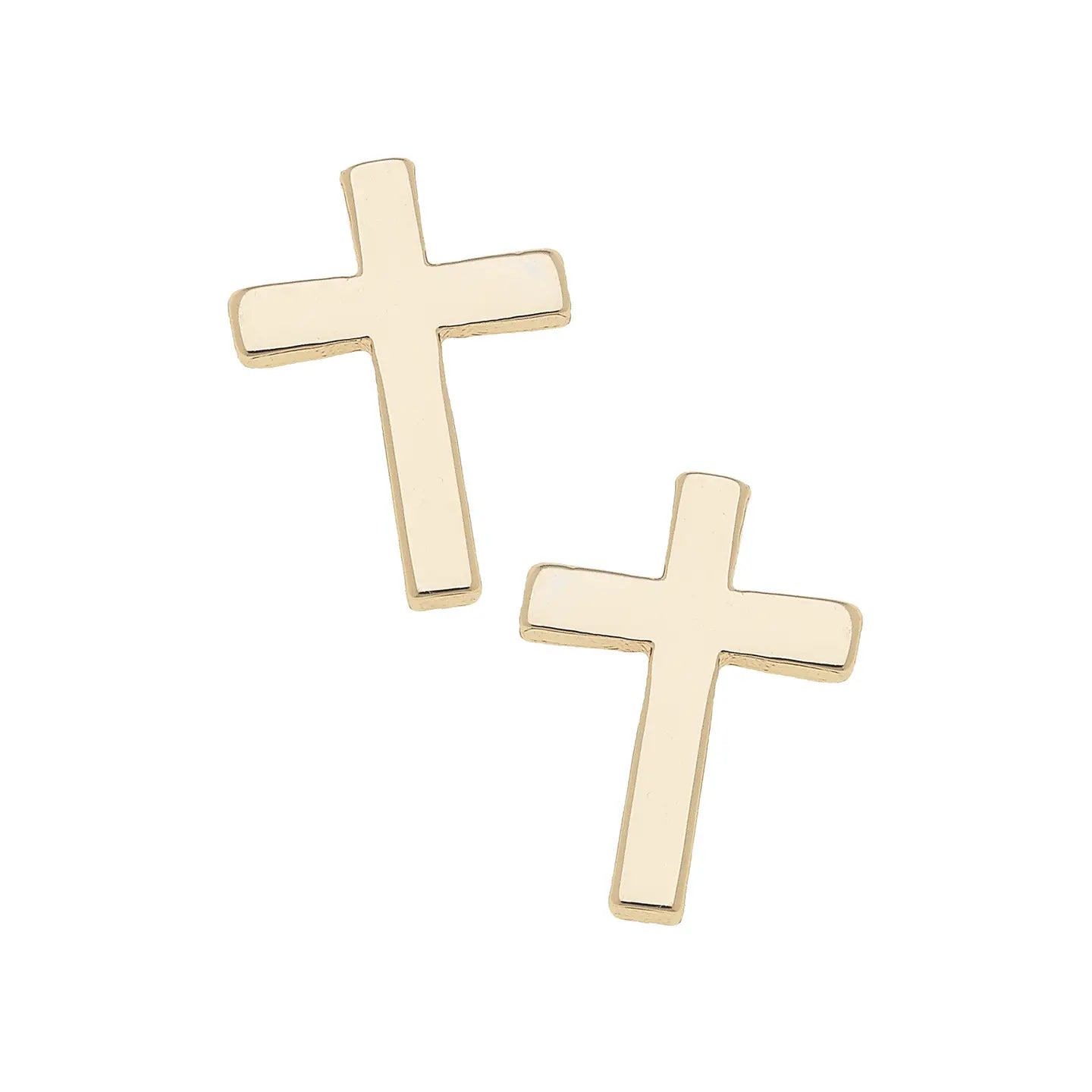 Ruth Cross Stud Earrings