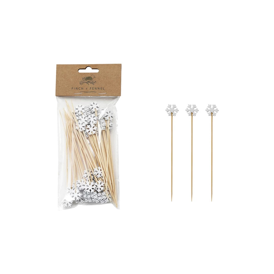 Tree Shaped Bamboo Skewers