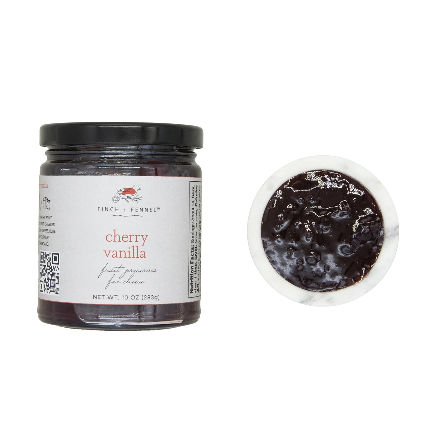 Cherry Vanilla Fruit Preserves