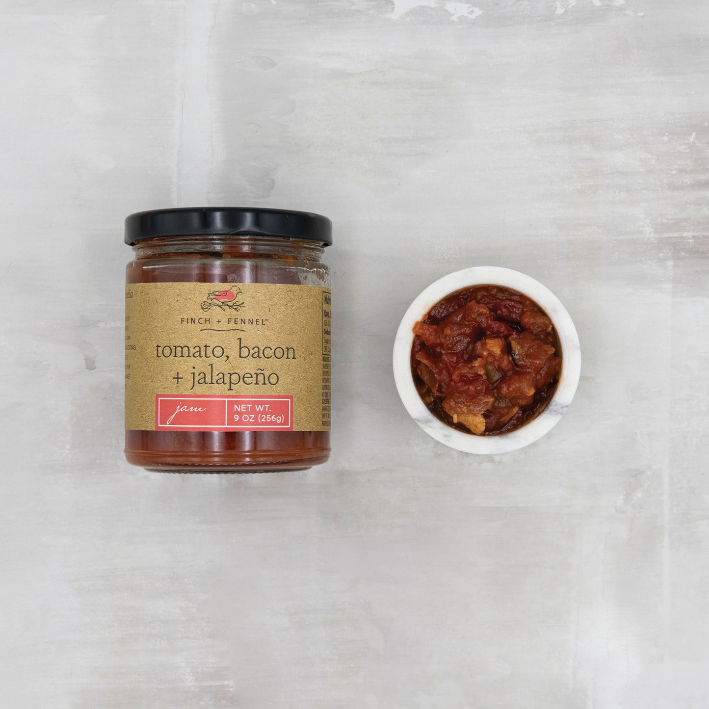 Tomato, Bacon And Jalapeño Jam