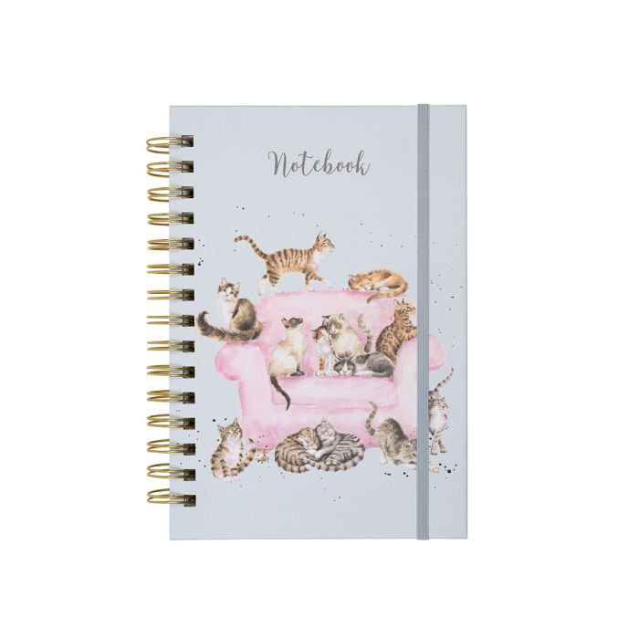 Cattitude Spiral Notebook