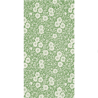 Green Calico Guest Napkins