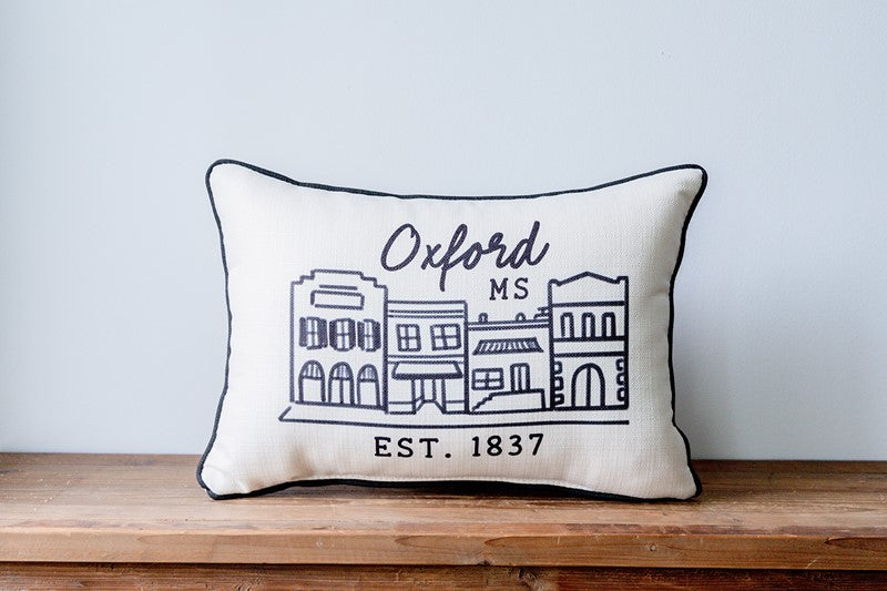 Main Street Hometown Pillow