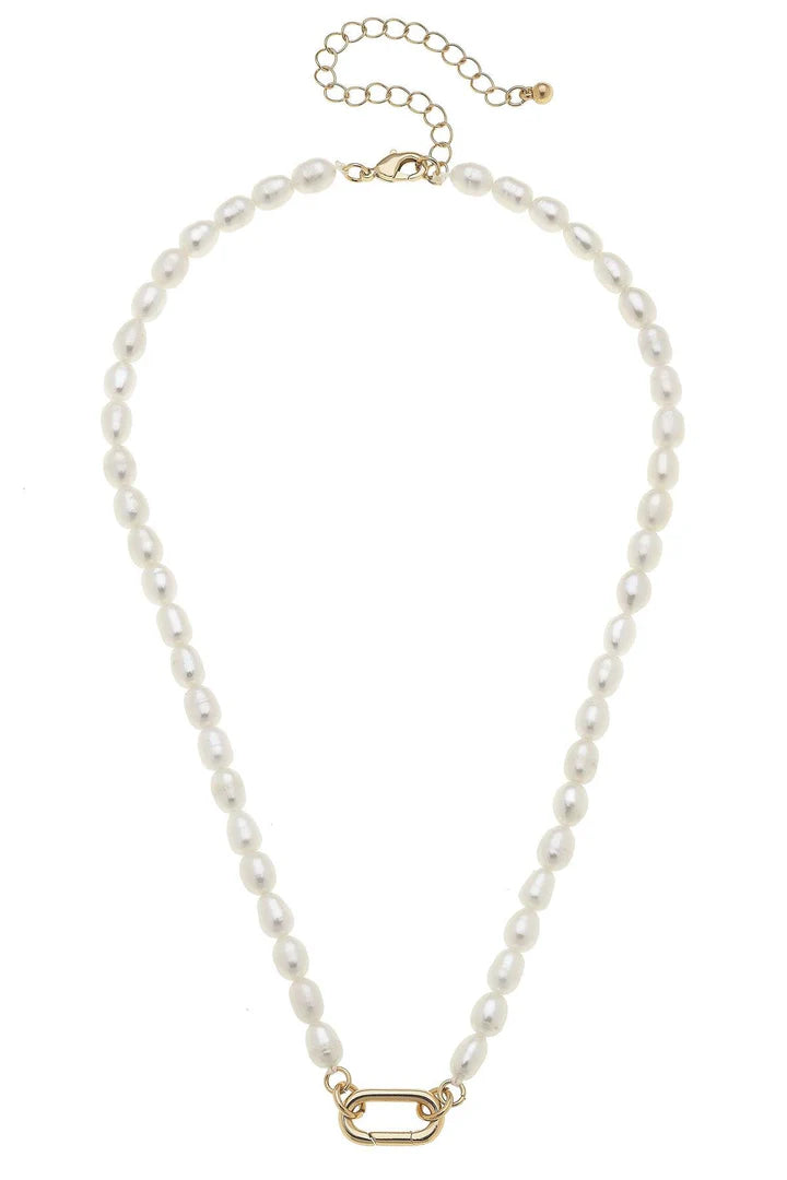 Piper Pearl Charm Necklace Base