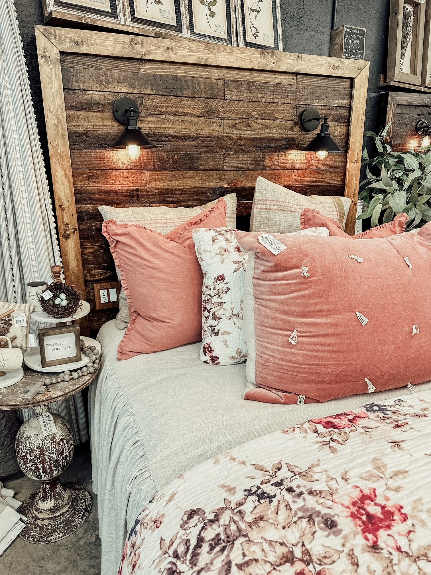 tobacco stick headboard How Fabric Headboards Make Your Bedroom Feel Like a Luxury Hotel Simply pair with a bed frame tobacco sticks projects crafts using
