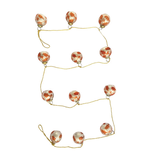 Etched Mercury Glass Garland