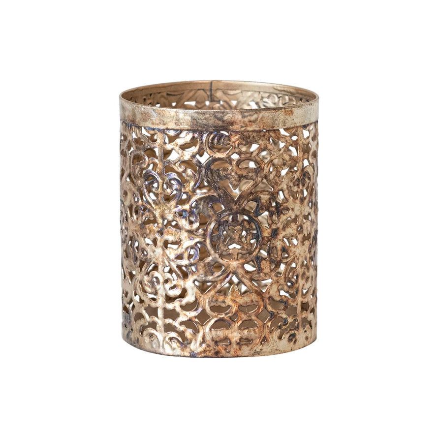Metal Tealight & Votive Holder