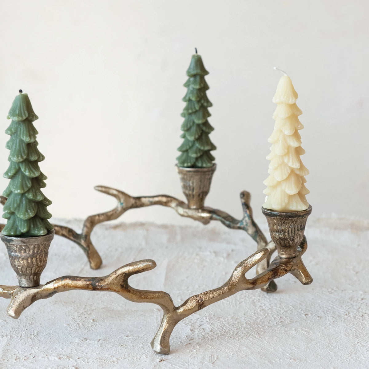 Wreath Advent Taper Holder