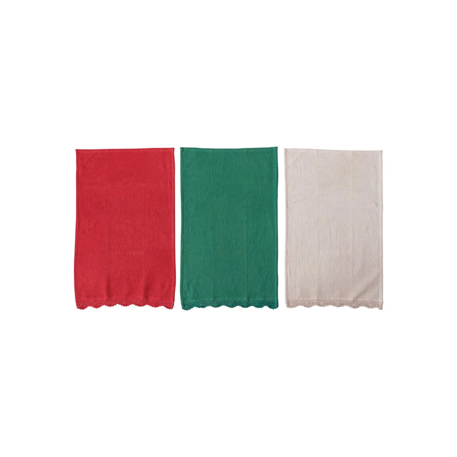 Holiday Waffle Tea Towels